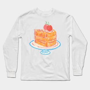 Life is short, eat the cake Long Sleeve T-Shirt